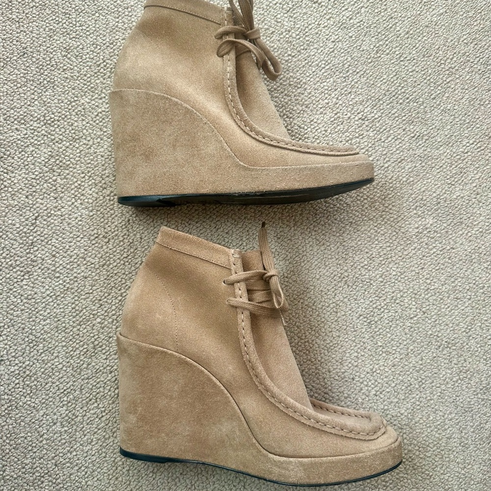 Balenciaga Suede Ankle Boots - Picture 2 of 8